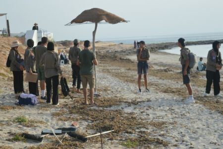 حملة نظافة شاطئ الدار البيضاء آجيم